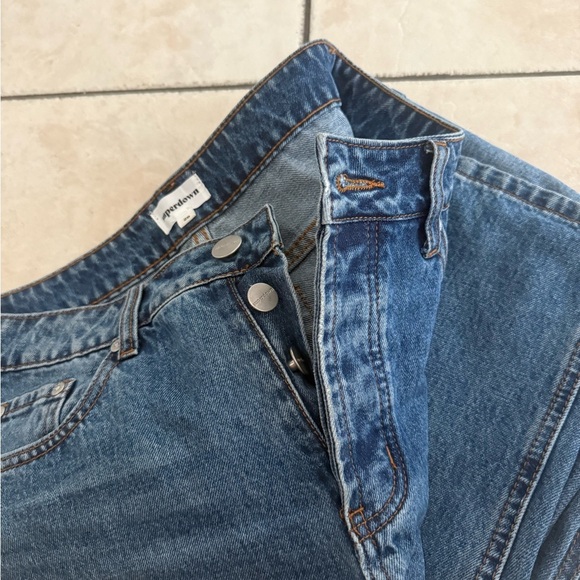 Super down revolve Classic Blue Women's Jeans - Picture 2 of 4